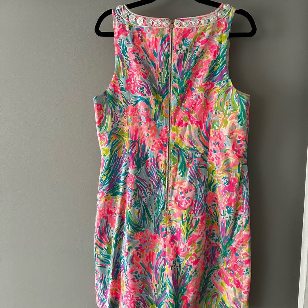 Lilly Pulitzer Floral Sleeveless Dress - Gabby Shift Dress - Picture 3 of 3